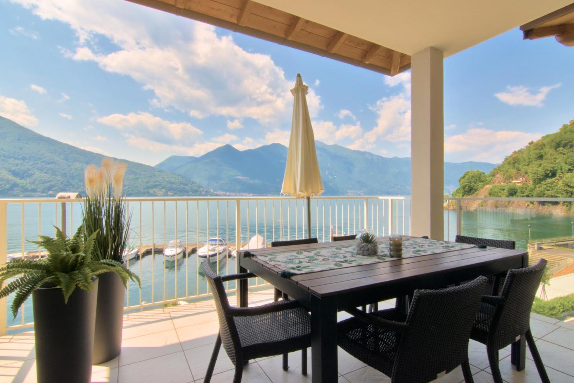 Golfo Gabella Lake Resort Maccagno Oda fotoğraf