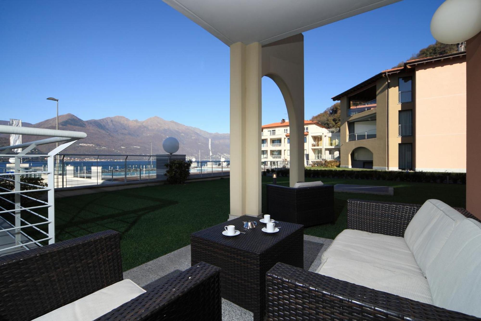 Golfo Gabella Lake Resort Maccagno Dış mekan fotoğraf