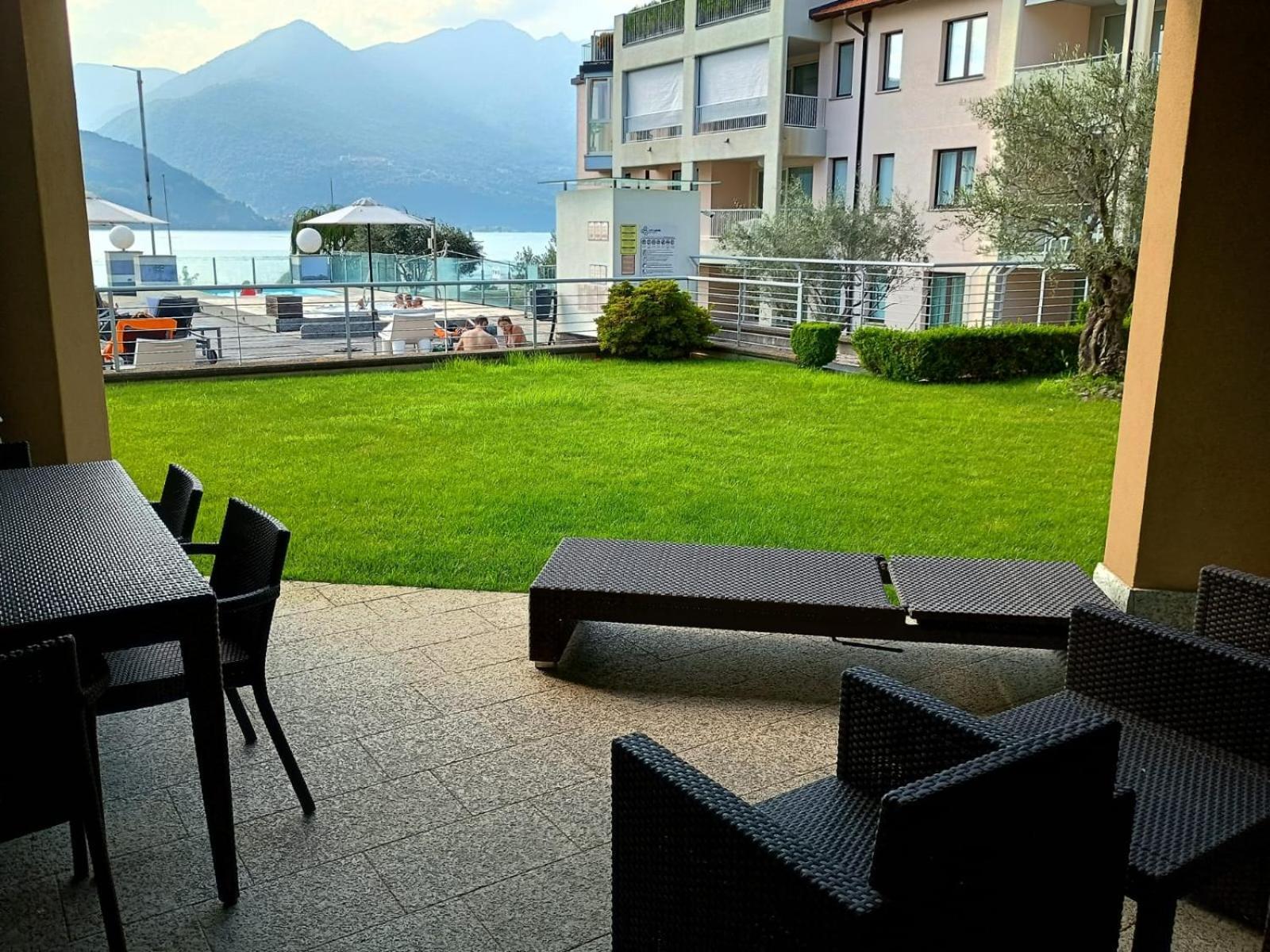 Golfo Gabella Lake Resort Maccagno Dış mekan fotoğraf