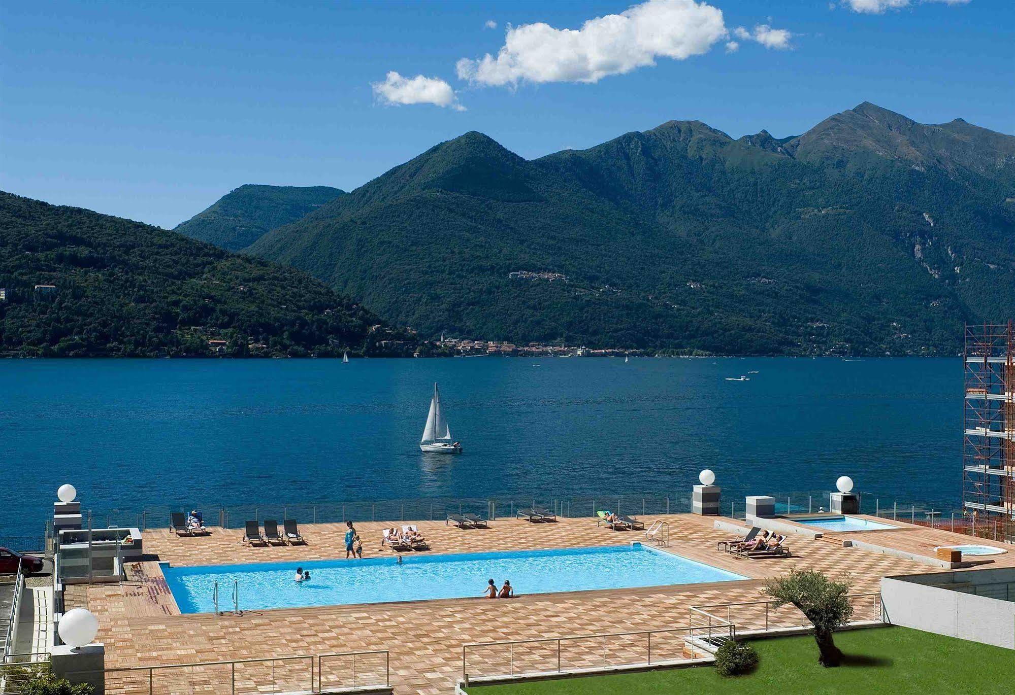 Golfo Gabella Lake Resort Maccagno Dış mekan fotoğraf